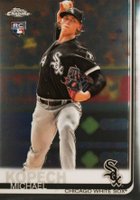 2019 Topps Chrome #17 Michael Kopech Pitching Baseball Card
