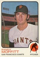 1973 Topps #43 Randy Moffitt Baseball Card