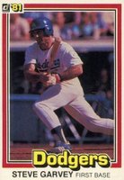 1981 Donruss #176 Steve Garvey Baseball Card