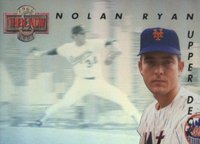 1993 Upper Deck Then & Now #TN5 Nolan Ryan Baseball Card