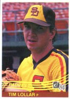 1984 Donruss #284 Tim Lollar Baseball Card