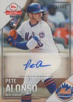2019 Topps National Baseball Card Day Autographs #PA Pete Alonso Baseball Card