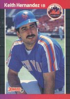 1989 Donruss #117 Keith Hernandez Baseball Card