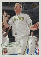 1992 Upper Deck #SP1 Larry Bird/Magic Johnson Retire Basketball Card