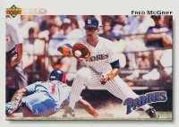 1992 Upper Deck #344 Fred McGriff Baseball Card
