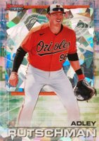 2021 Bowman's Best #25 Adley Rutschman Atomic Refractor Baseball Card