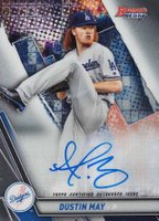 2019 Bowman's Best Best of 2019 Autographs #B19DM Dustin May Baseball Card