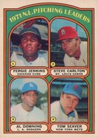 1972 O-Pee-Chee #93 N.L. Pitching Leaders Baseball Card