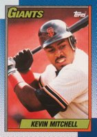 1990 Topps #500 Kevin Mitchell Baseball Card