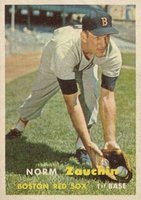 1957 Topps #372 Norm Zauchin Baseball Card