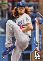2020 Topps #235 Dustin May Gold Baseball Card