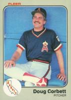 1983 Fleer #83 Doug Corbett Baseball Card