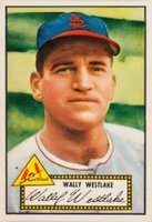 1952 Topps #38 Wally Westlake Red Back Baseball Card