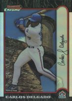 1999 Bowman Chrome International #269 Carlos Delgado Refractor Baseball Card