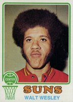 1973 Topps #118 Walt Wesley Basketball Card