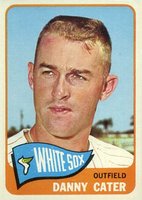 1965 Topps #253 Danny Cater Baseball Card