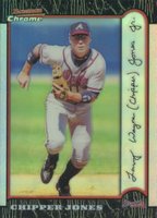 1999 Bowman Chrome #43 Chipper Jones Refractor Baseball Card
