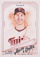 2018 Topps Allen & Ginter #306 Joe Mauer Baseball Card