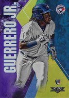 2019 Topps Fire #132 Vladimir Guerrero Jr. Purple Baseball Card