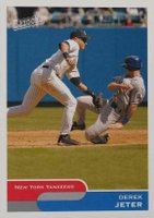 2004 Bazooka #116 Derek Jeter Fielding Baseball Card