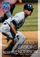2019 Topps 150 Years of Professional Baseball #106 Rickey Henderson Baseball Card