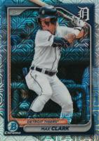 2024 Bowman Mega Box Chrome Prospects #195 Max Clark Baseball Card