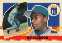 1990 Topps Big Baseball #6 Bo Jackson Baseball Card
