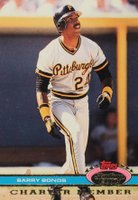 1991 Stadium Club Charter Member # Barry Bonds Baseball Card