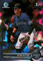 2022 Bowman Draft Chrome Sapphire Edition #BDC136 Ryan Ritter Purple Baseball Card