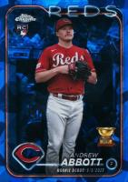 2024 Topps Chrome Sapphire Update Series #304 Andrew Abbott Baseball Card