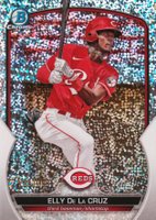 2023 Bowman Chrome Prospects #BCP65 Elly de La Cruz Speckle Refractor Baseball Card