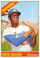 1966 Topps #364 Nate Oliver Baseball Card