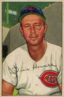 1952 Bowman #222 Dixie Howell Baseball Card