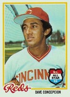 1978 Topps #180 Dave Concepcion Baseball Card