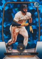 2023 Bowman Chrome Sapphire Edition #3 Garrett Mitchell Baseball Card