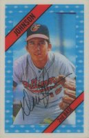 1972 Kellogg's #43c Dave Johnson Cor-Lifetime AB 3113 Avg .264 Baseball Card