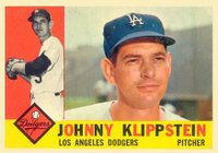 1960 Topps #191 Johnny Klippstein Baseball Card