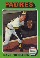 1975 Topps #37 Dave Freisleben Baseball Card