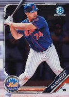 2019 Bowman Prospects Chrome #127 Peter Alonso Baseball Card