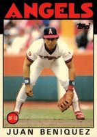 1986 Topps Tiffany #325 Juan Beniquez Baseball Card