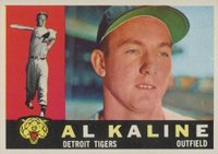 1960 Topps #50 Al Kaline Baseball Card