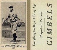 1916 Gimbels #127 Geo. Moriarty Baseball Card