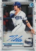 2020 Bowman Chrome Prospect Autographs #CPANH Niko Hulsizer Baseball Card