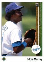 1989 Upper Deck #763 Eddie Murray Baseball Card