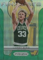 2012 Panini Prizm Finalists #13 Larry Bird Green Prizm Basketball Card