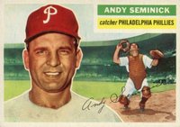 1956 Topps #296 Andy Seminick Baseball Card
