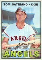 1967 Topps #343 Tom Satriano Baseball Card