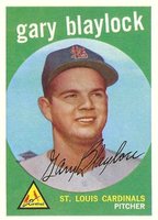 1959 Topps #539 Gary Blaylock Baseball Card