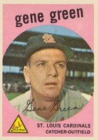 1959 Topps #37 Gene Green Baseball Card