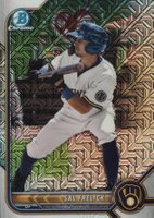 2022 Bowman Mega Box Chrome #250 Sal Frelick Baseball Card